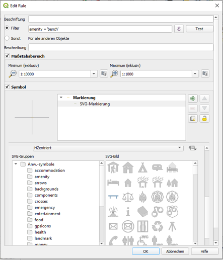Visualizing OSM data in QGIS
