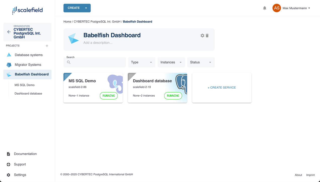 CYBERTEC SCALEFIELD: AT-A-GLANCE
